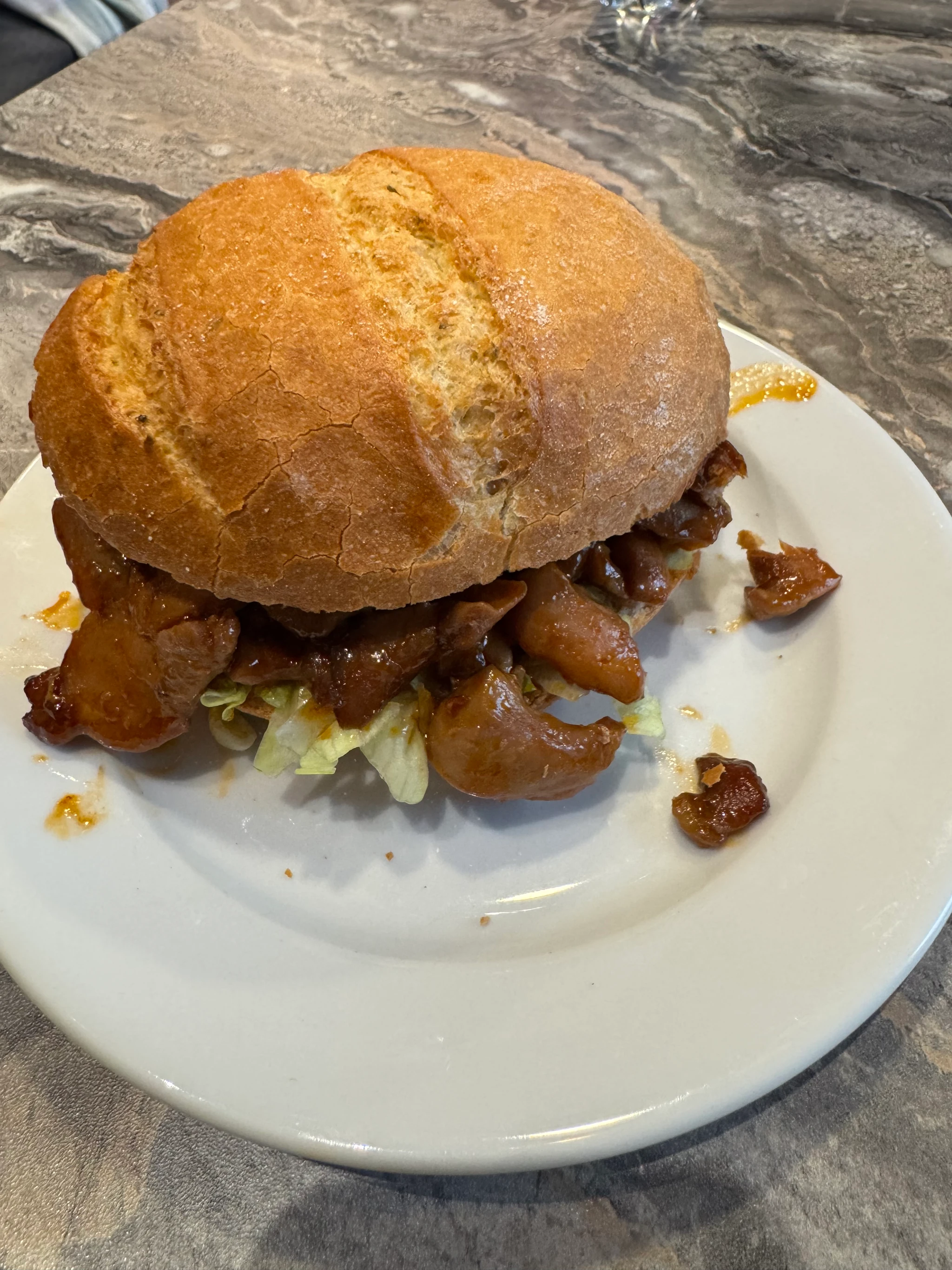 Broodje kip teriyaki