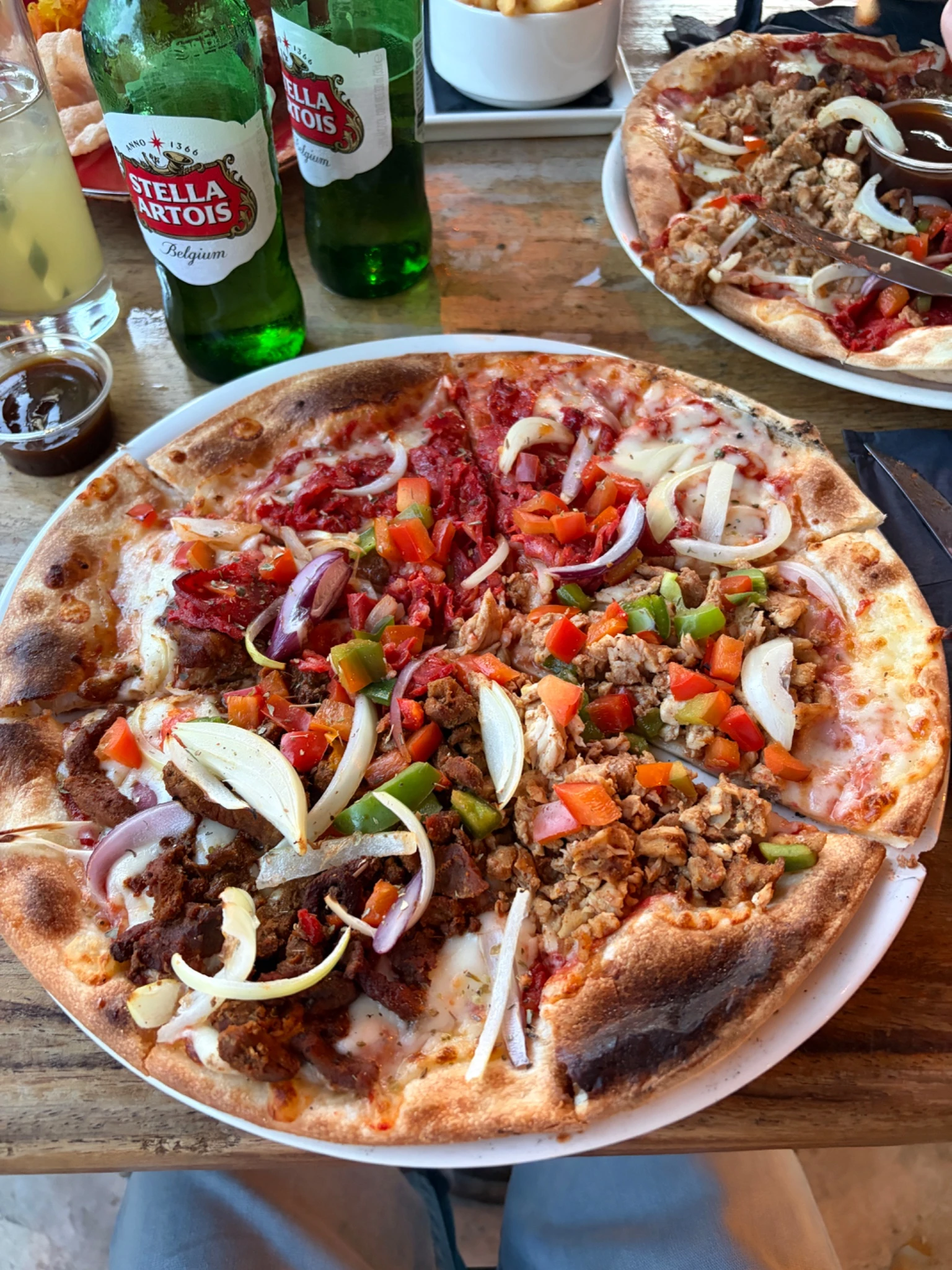 Pizza mixed grill