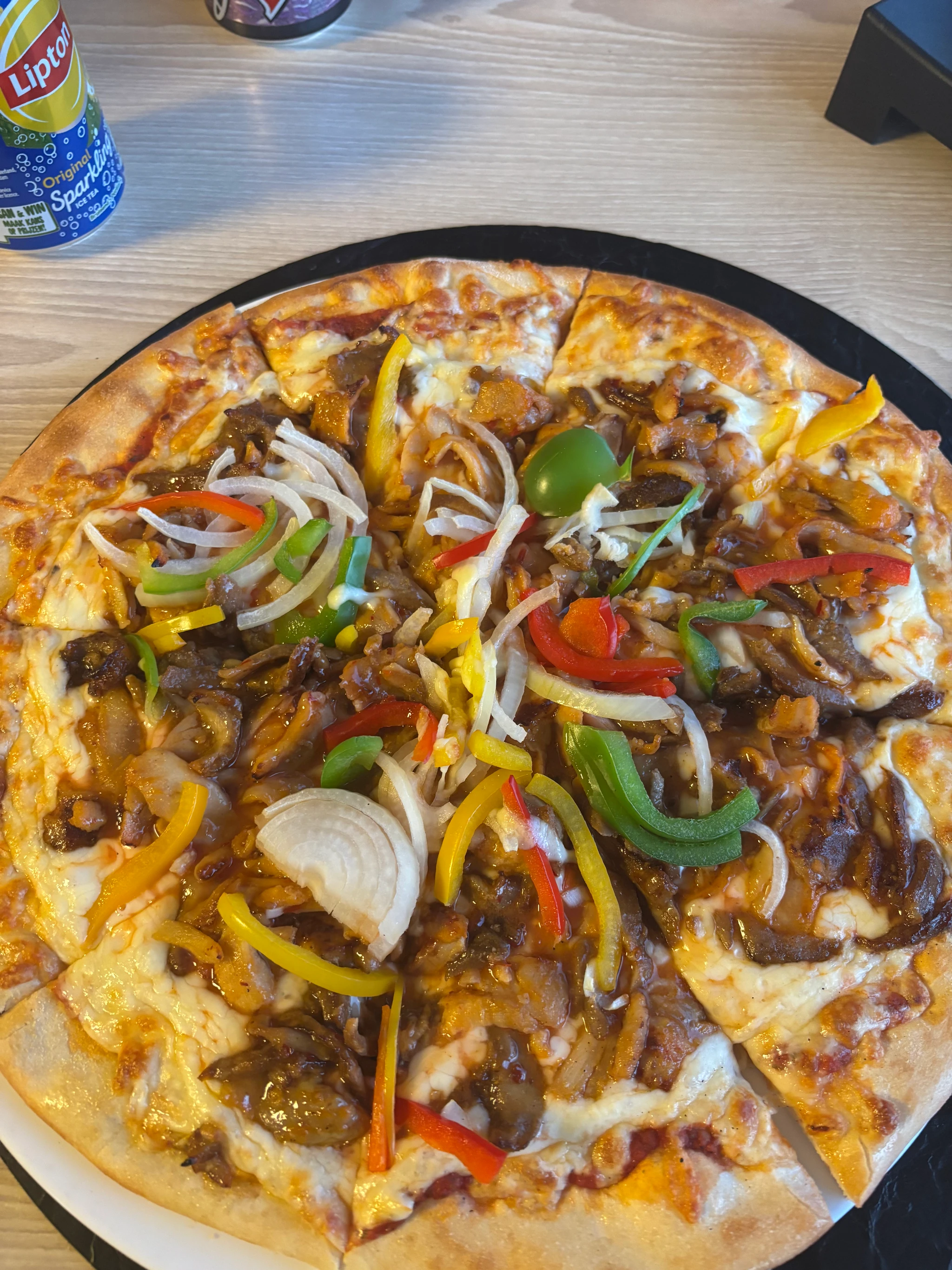 Pizza eigen risico mild